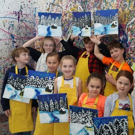 Pinnovate DIY Studio Art Classes, Kid's Camps, Birthday Parties, Splatter Paint, PD Day Camps